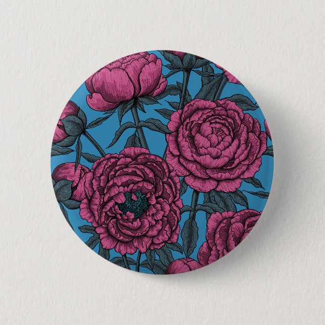 Peony garden button (Front)