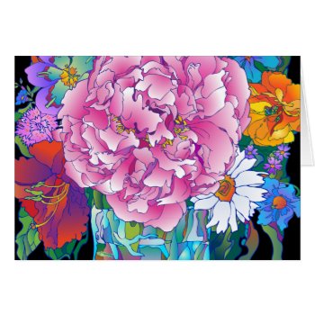 'peony' Horizontal by GwenDesign at Zazzle