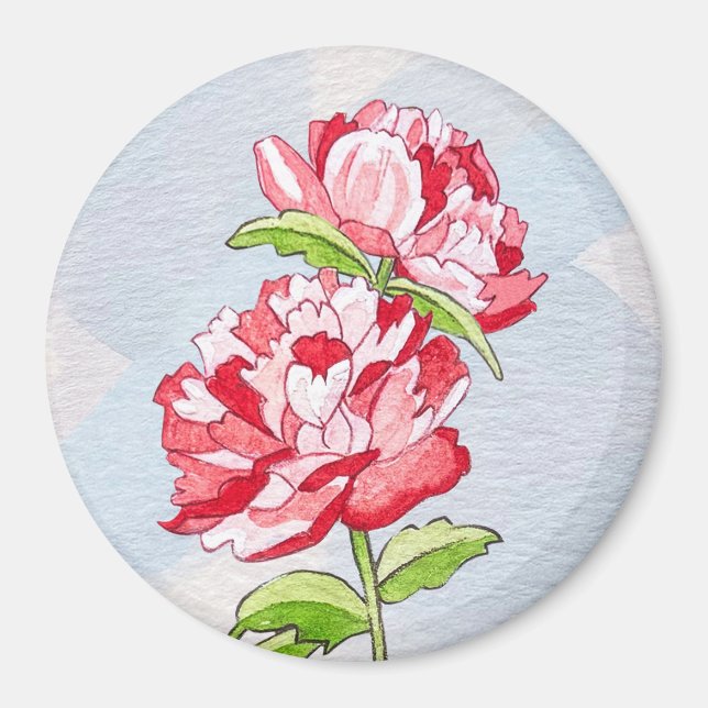 Peony Magnet (Front)