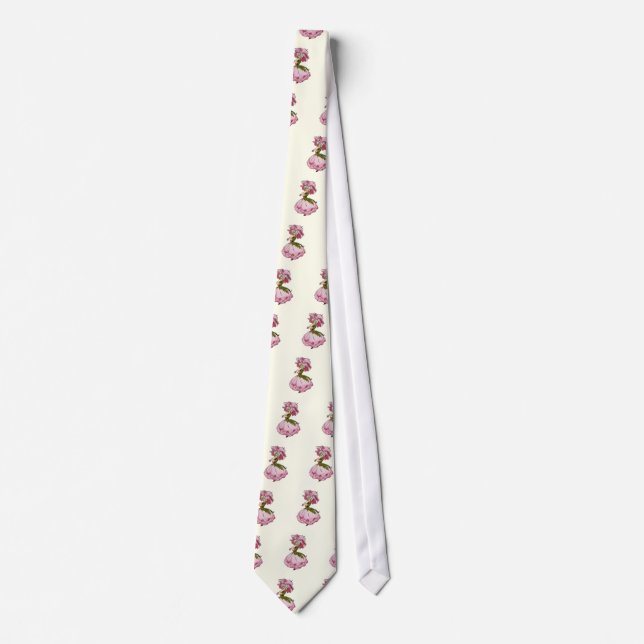 Peony Neck Tie (Front)