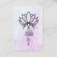 *~* Peony Nirvana Sacred Geometry Yoga . Lotus Business Card at Zazzle
