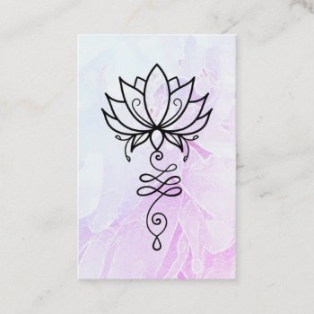 *~* Peony Nirvana Sacred Geometry Yoga . Lotus Business Card by AnnaRosaEnergyArtist at Zazzle
