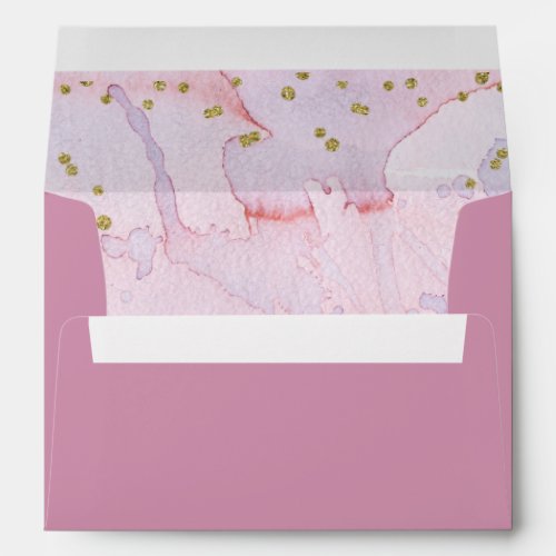 Peony Petal  Prosecco Pink  Envelope