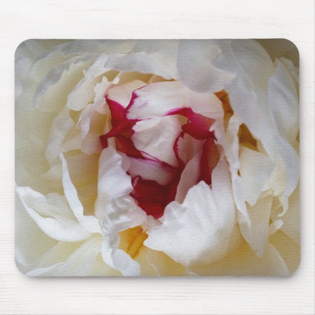 Peony petals mouse pad (Front)