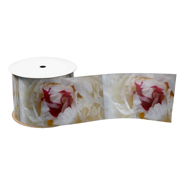 Peony petals satin ribbon (Spool)