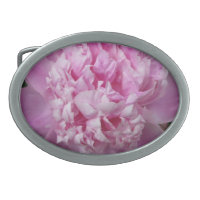 Peony Pink Shade Belt Buckle