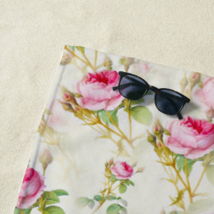 Peony Playtime Summer Fun Beach Towel