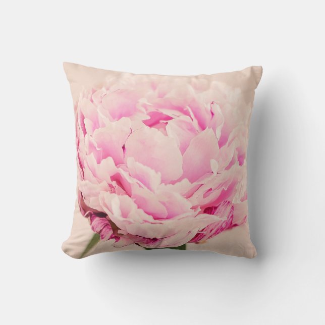 Peony, Pretty Flower cushion (Front)