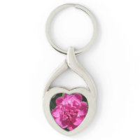 Peony Pretty Pink Key Chain