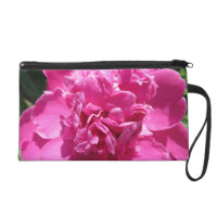 Peony Pretty Pink Wristlet Purse