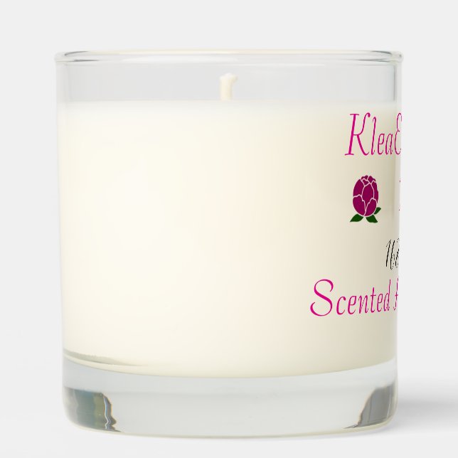 Peony Scented Candle (Front)