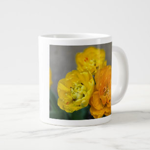 Peony tulip giant coffee mug