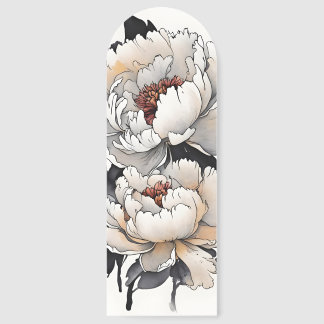 Peony - Watercolor flowers Bookmarks