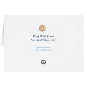 Peony Will Travel Cards (Back Horizontal)