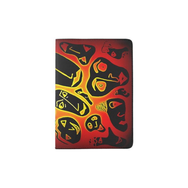 People and expressions passport holder (Front)