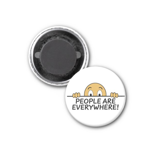 People are Everywhere Magnet (Front)