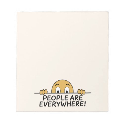 People are Everywhere Notepad