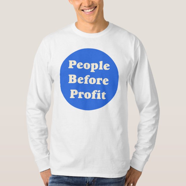 People Before Profit T-Shirt (Front)