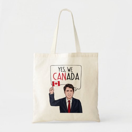 People Call Me Prime Justin Minister Trudeau Retro Tote Bag