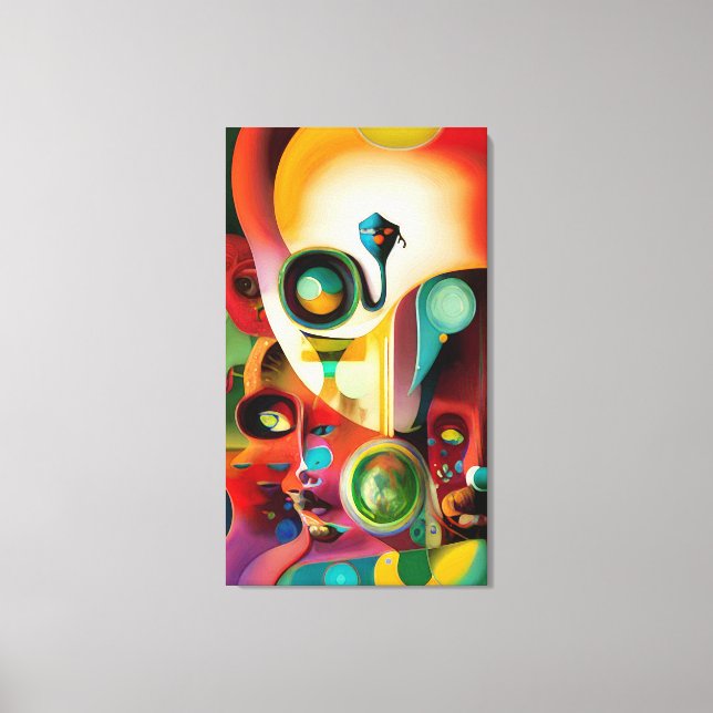 People Canvas Print (Front)