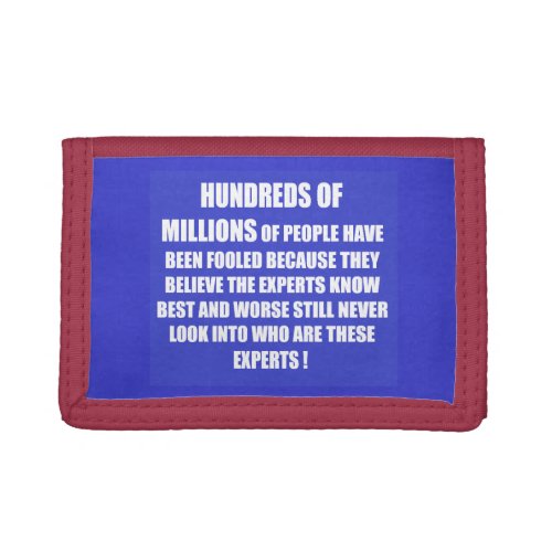 People choice life style poems trifold wallet