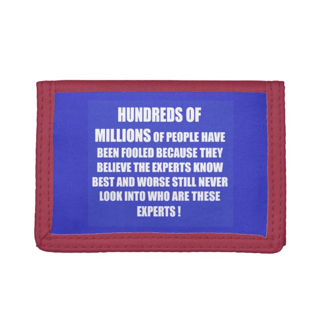 People choice life style poems trifold wallet (Front)