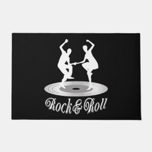 People dancing Rock and roll Doormat