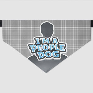 People Dog Pet Bandana Collar