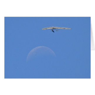 People Flew Over the Moon at Noon Cards