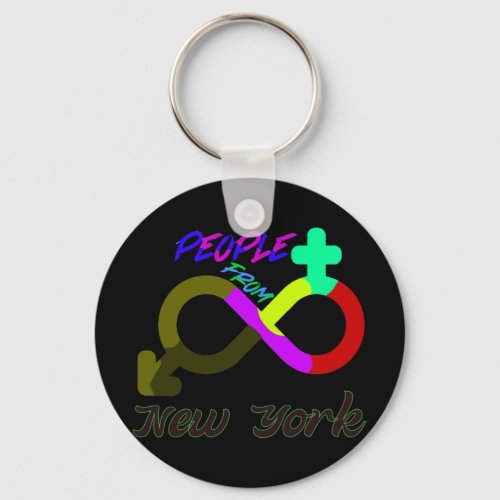 PEOPLE FROM OKLAHOMA  234 KEYCHAIN