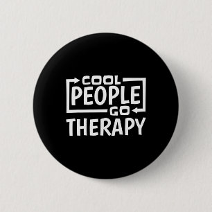People Go Therapy Mental Health Suicide Awareness  Button