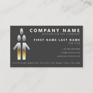 People, Human Resources Business Card