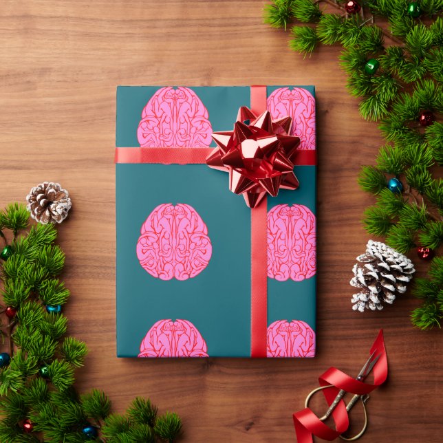 People in my Brain Wrapping Paper (Holiday Gift)