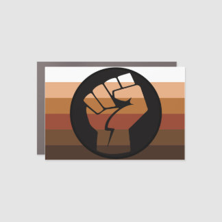 People of Color (POC) Pride Car Magnet