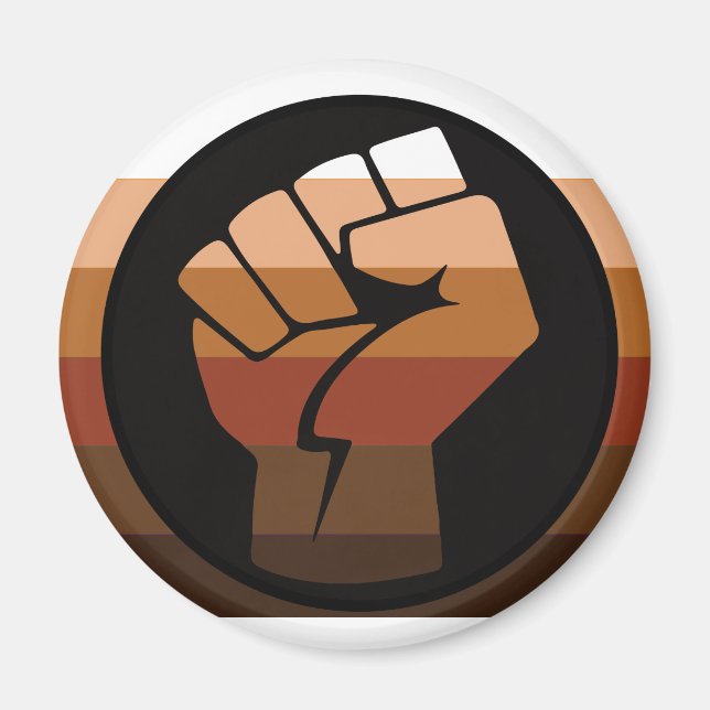 People of Color (POC) Pride Magnet (Front)