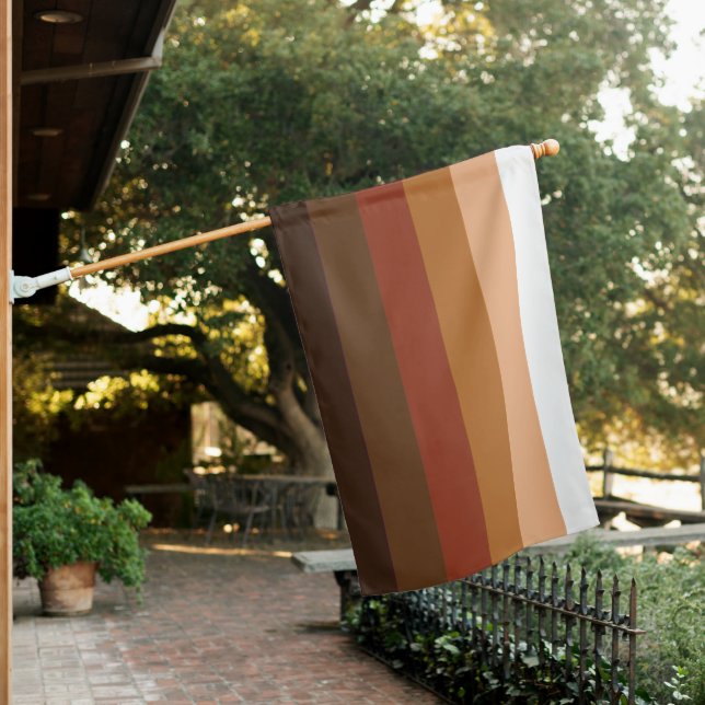 People of Color Pride House Flag (In SItu)