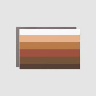 People of Color Pride House Flag Car Magnet