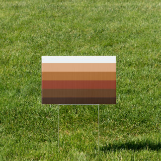 People of Color Pride House Flag Sign