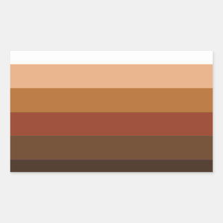 People of Color Pride Rectangular Sticker