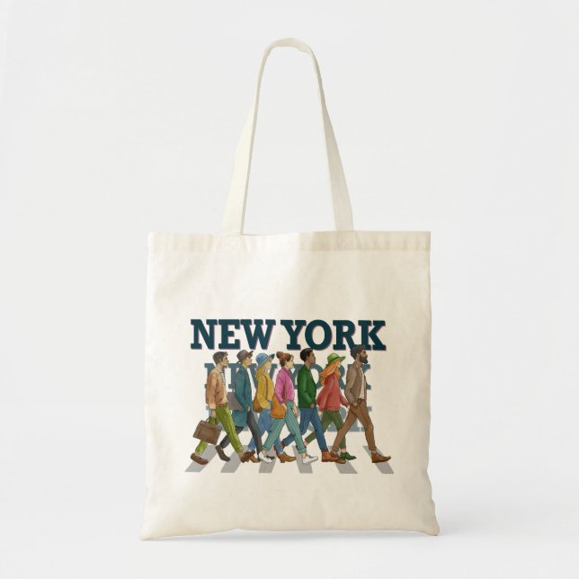 People of New York City Tote Bag (Front)