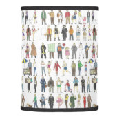 People of NYC New York City Lamp Shade (Right)