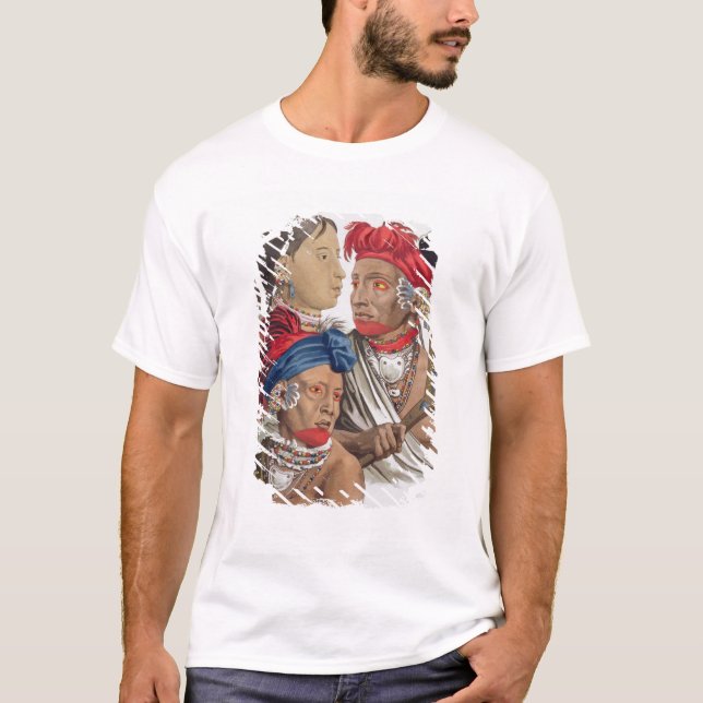 People of the Osagi Nation, from 'Le Costume Ancie T-Shirt (Front)