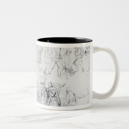 People of Various Occupations Two_Tone Coffee Mug