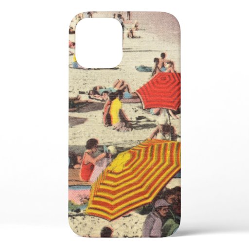 PEOPLE ON BEACH DURING DAYTIME iPhone 12 CASE