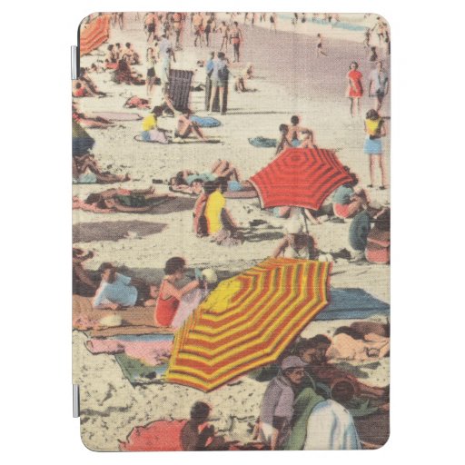 PEOPLE ON BEACH DURING DAYTIME iPad AIR COVER