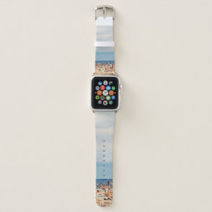 People on brown sand beach apple watch band