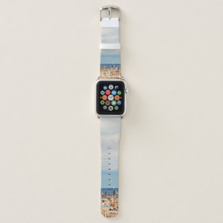 People on brown sand beach apple watch band