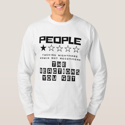 People one star one star leng sweetshirt  T_Shirt