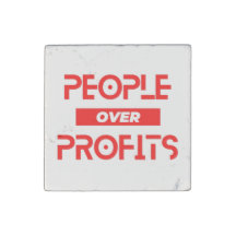 People Over Profits (red)