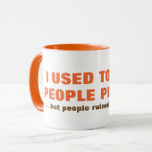 People Person Humor Mug (Front Left)